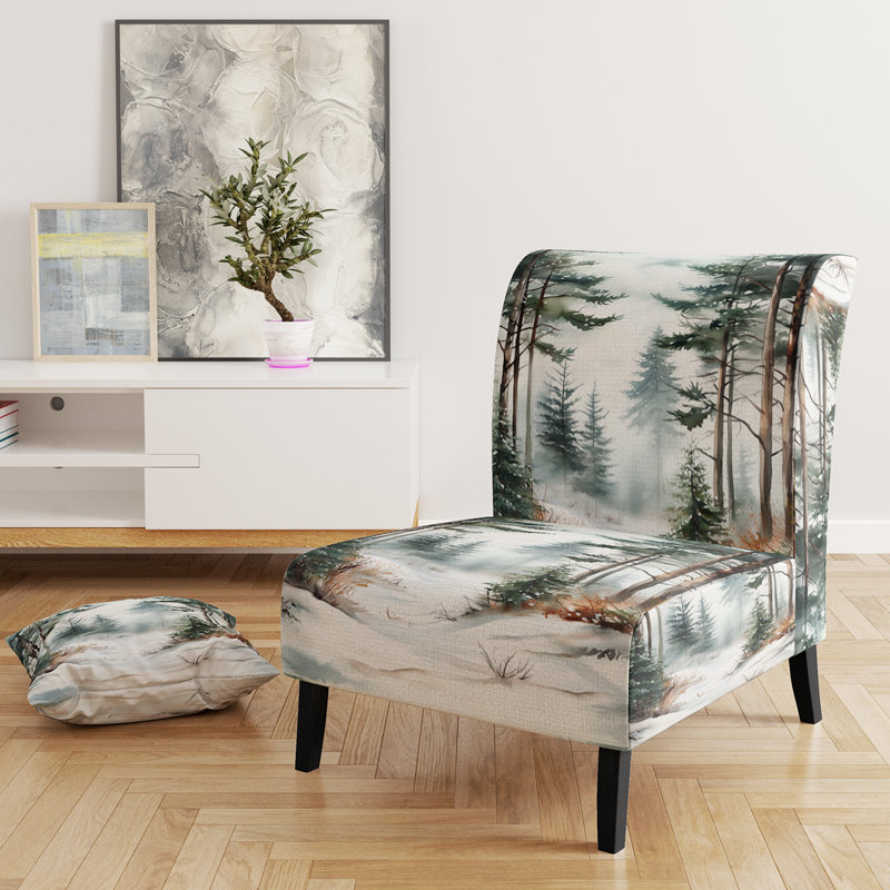 Fauteuil de chambre Tree Pine, Pantoufle sans accoudoirs