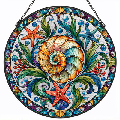 Nautical & Beach Window Panel