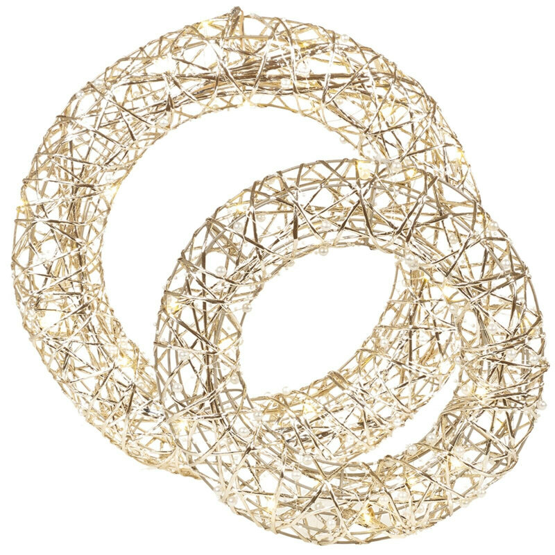 Christmas Decorative Accent, 40cm H x 40cm W X 8cm D