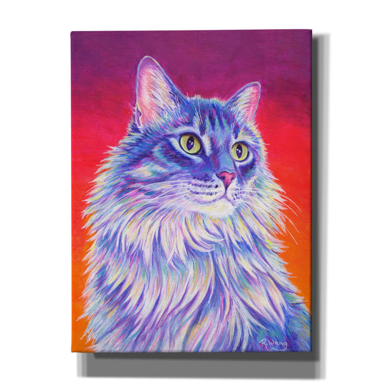 Sur toile, H 16 po x l 12 po x P 0,75 po