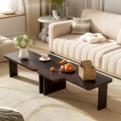 Ensemble de tables basses, tables basses rectangulaires