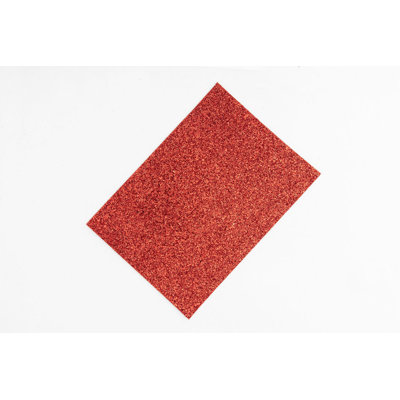 Ruby Red – Real Glitter Wallpaper Sample (A6 Size)