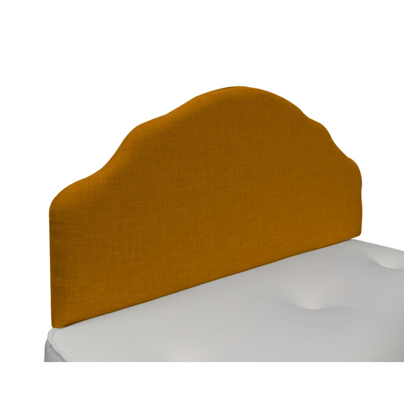 Upholstered Headboard, Mustard, Double
