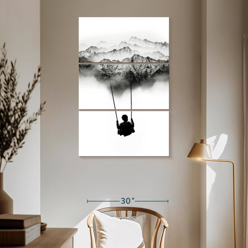 Kelan Mountain Swing, 65" H x 42" W