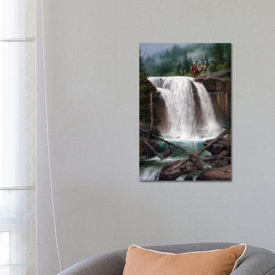 Above The Falls by Jack Sorenson - Wrapped Canvas Gallery-Wrapped Canvas