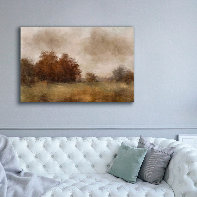 Art mural épique «Fall Meadow» par Ashley Bradley