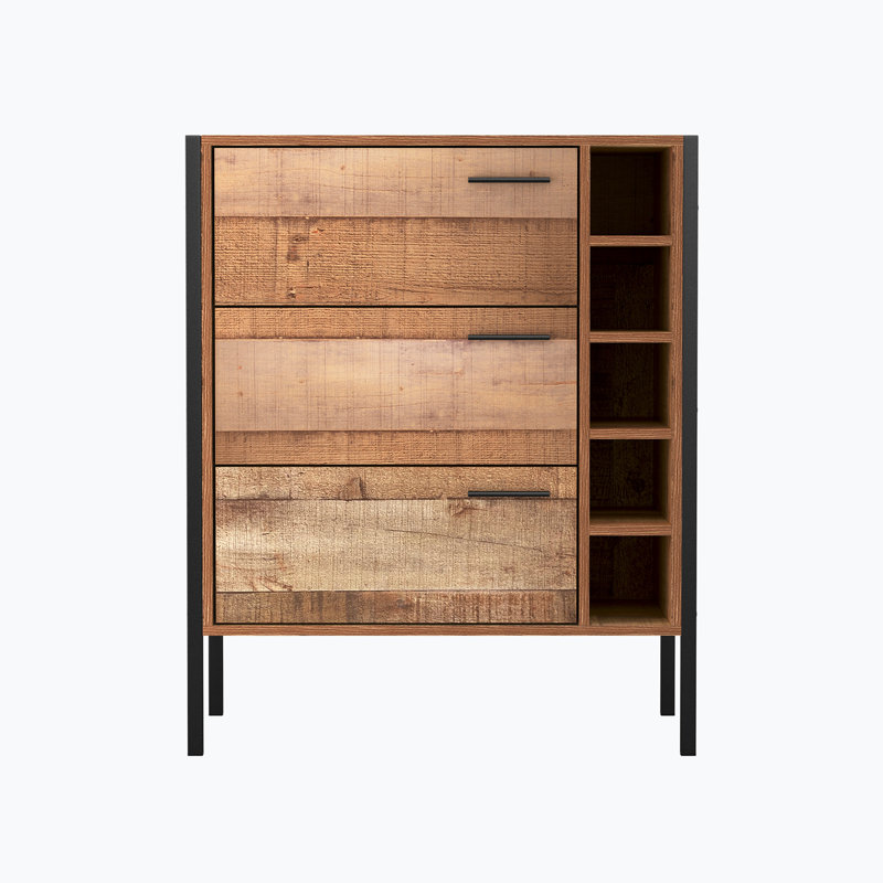 Commode 3 tiroirs Hughesdale