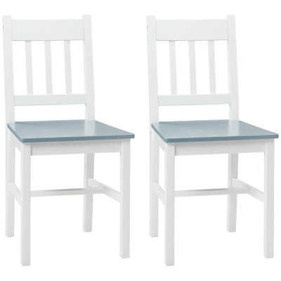 Danaysy 45 cm H Solid Wood Slat Back Dining Chair