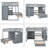 Kadijatu Kids Bunk Bed with Drawers-1501224791