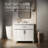Velora 30 In. Single Sink Freestanding White Bath Vanity With White Everstone Top Assembled