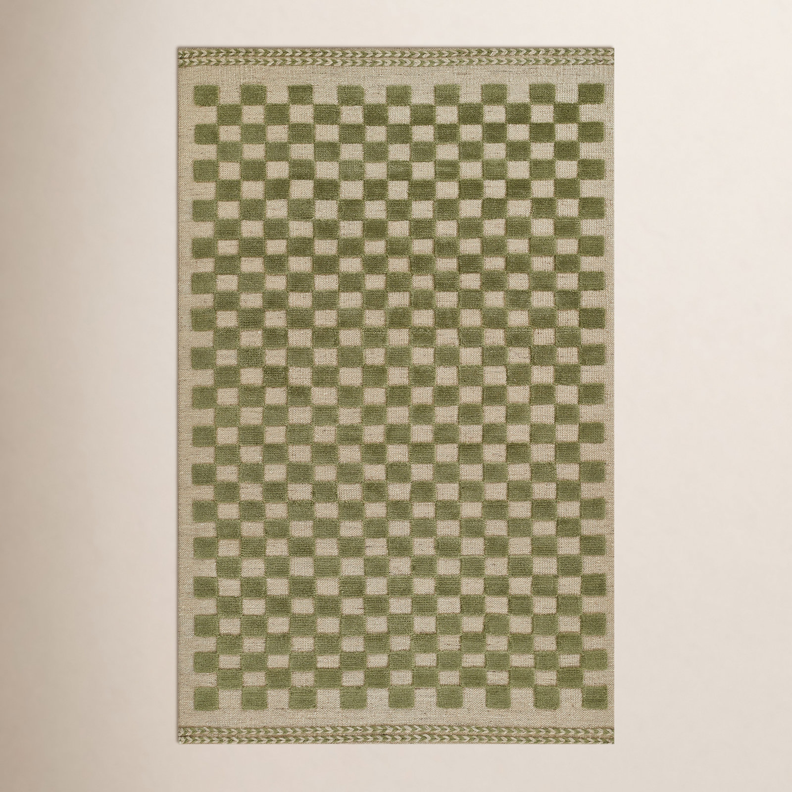 Rafaela Handmade Wool Rug, Rectangle 8' x 10'