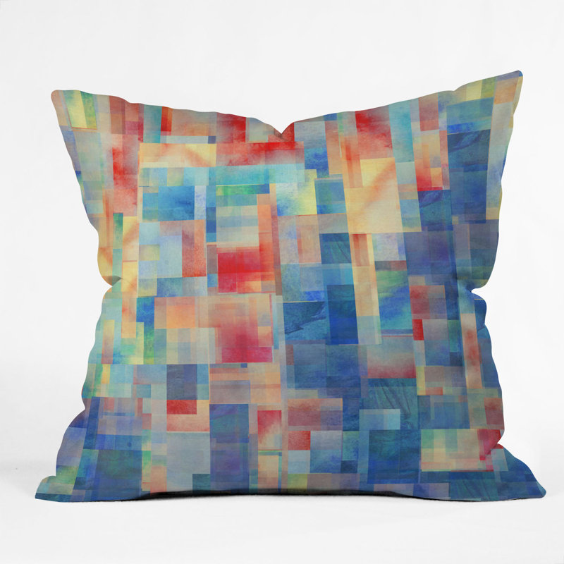 Coussin Jacqueline Maldonado Torrentremix, 16 po x 16 po