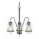 Hess 3-Light Shaded Chandelier