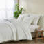 100% Cotton Puckered 3 Pc Reversible Comforter Set with Shams-95063026-95063027