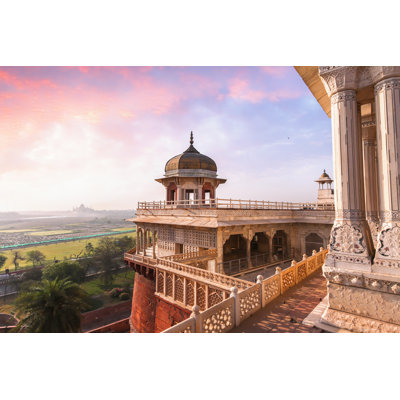 Brickton Agra Fort - Wrapped Canvas Print