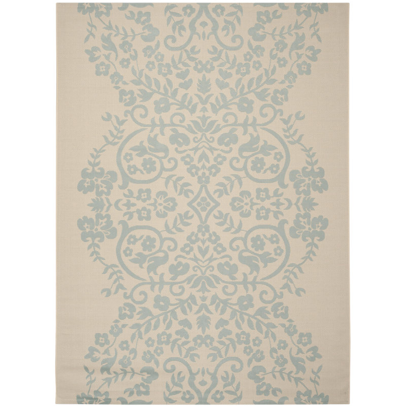Sorensen Performance Floral Rug, Rectangle 8' x 11'2"