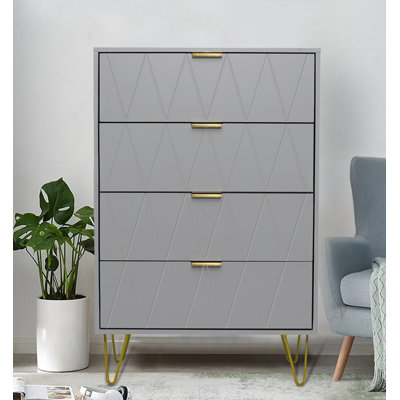 Marable 4 Drawer 23.6" W Chest