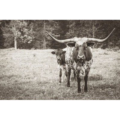Longhorn Protection Sepia by Nathan Larson