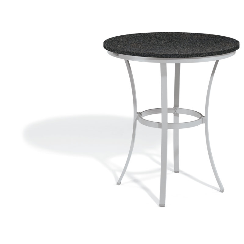 Travira 36" Cafe Bar Table, Litecore Charcoal