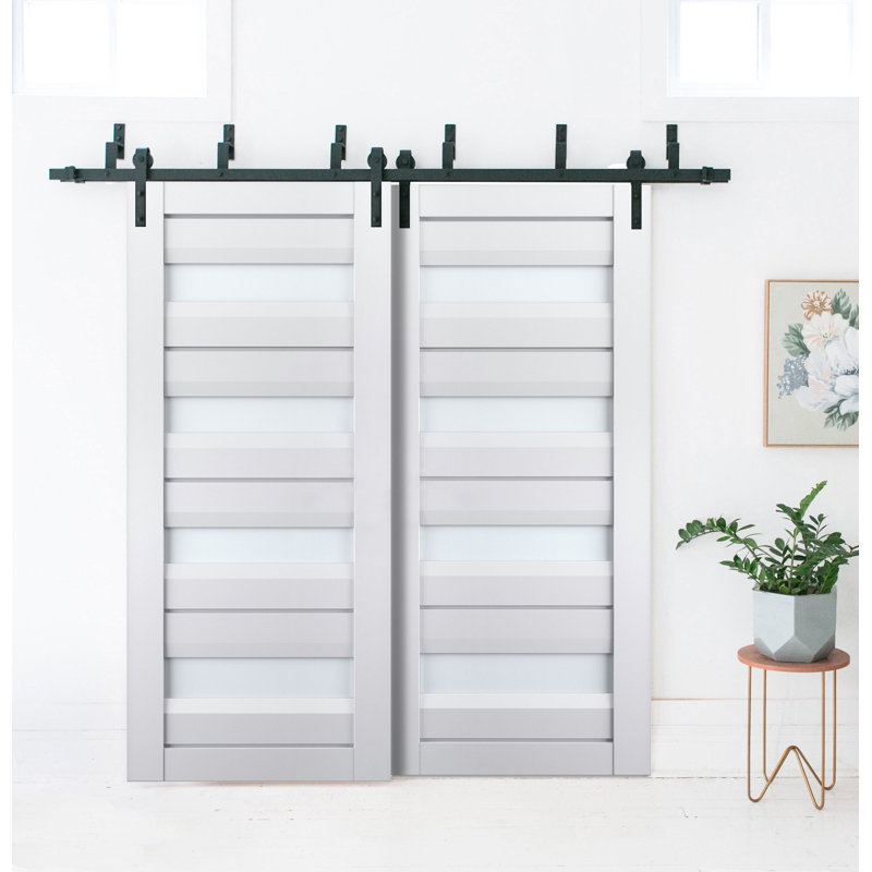 Portes de placard Veregio, 79,5 po x 17 po, Blanc