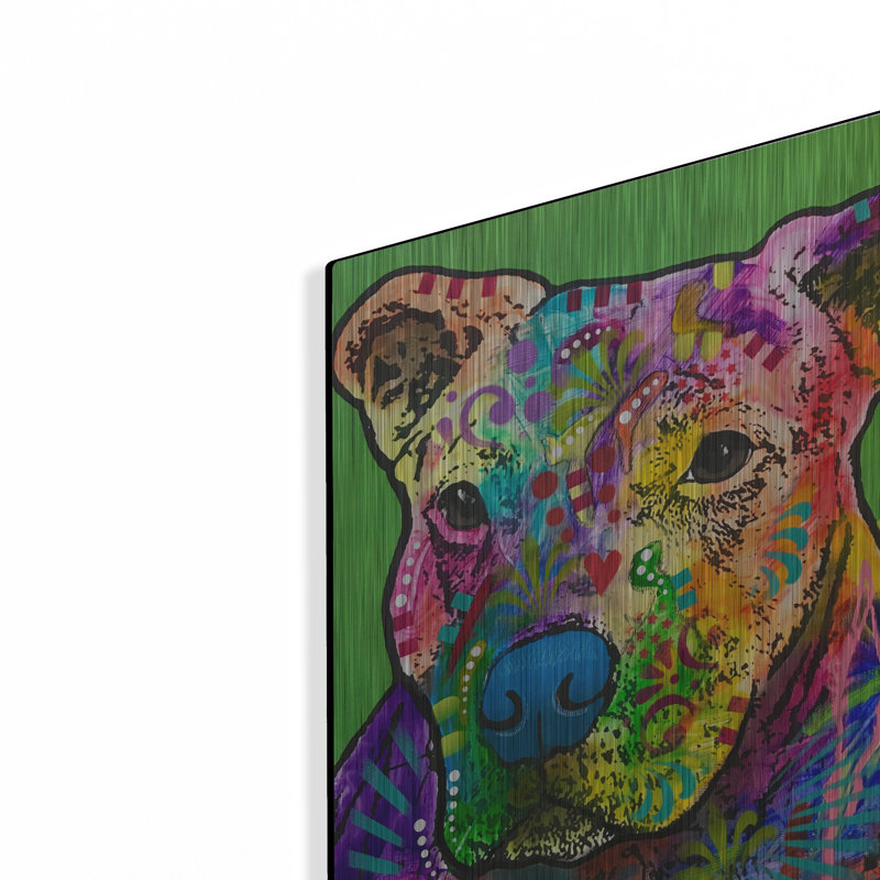«Blue Nose Pitbull» par Dean Russo, H 16 po x l 12 po