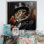Chat, mafia de la mode II, art mural