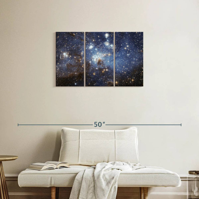 Oberle The Star Platoon, 20" H x 33" W