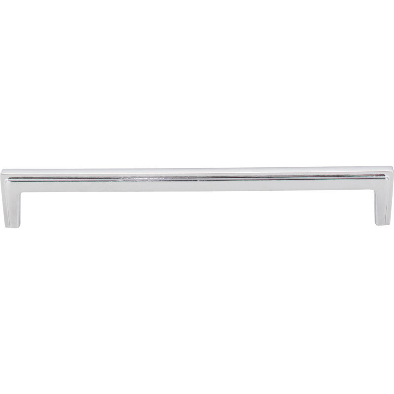 Lexa Bar Pull, 3 3/4", Polished Chrome