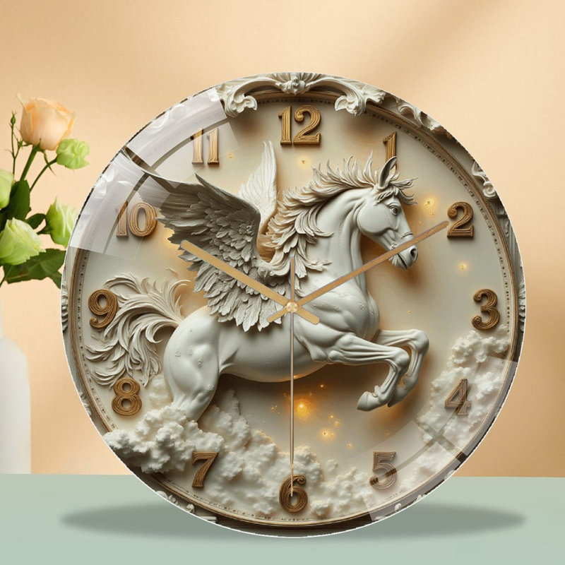 Horloge murale 12 po