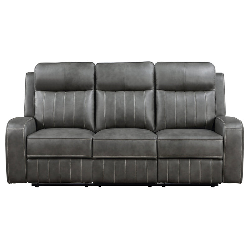 Forrest Grey Motion Reclining Sofa