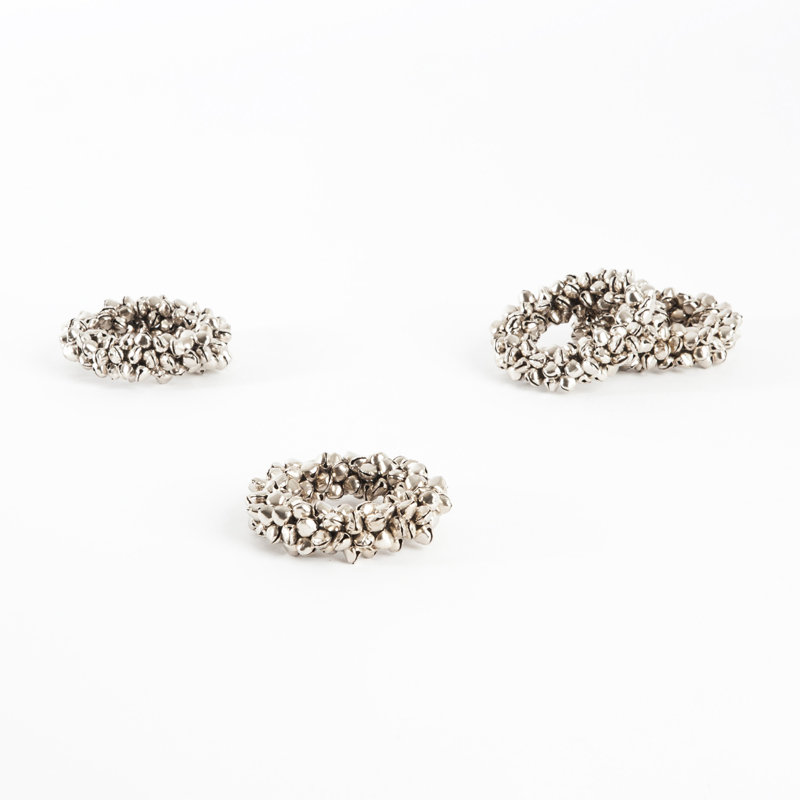 Rond de serviette Ragan, Argent