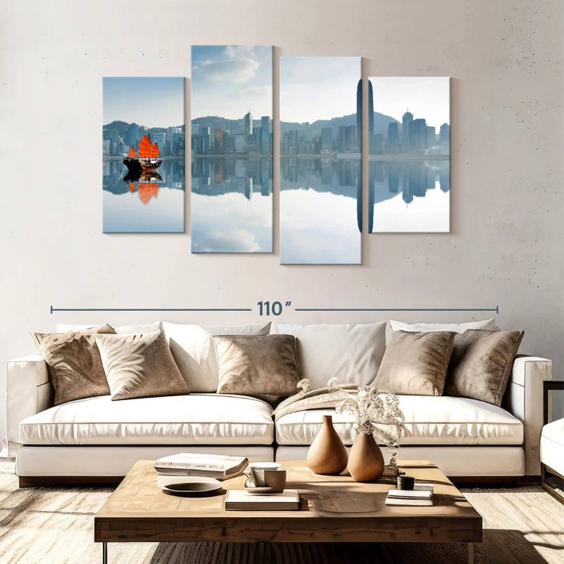 Nicci Chinese Junk, 54" H x 84" W