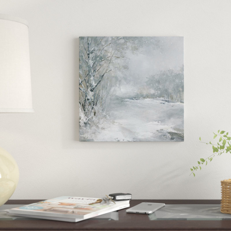 " Winter Wonderland " by Carol Robinson, 18" H x 18" W x 1.5" D