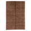 Hand Knotted Area Rug in Brown