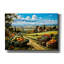 «Campagne avec fruits et légumes» par Momart, art mural sur toile, 40 po x 26 po-1077690553