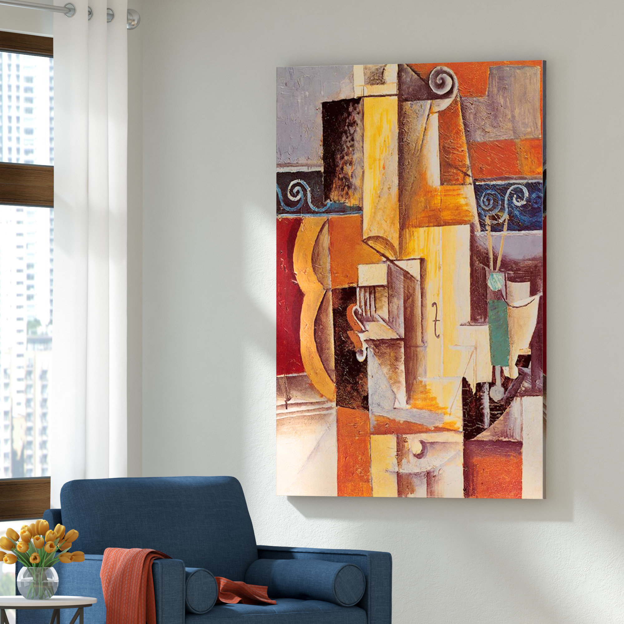 The Twillery Co.® Violin and Guitar by Pablo Picasso Print & Reviews