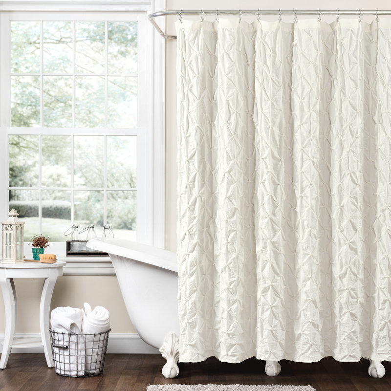 Ravello Shower Curtain, Ivory