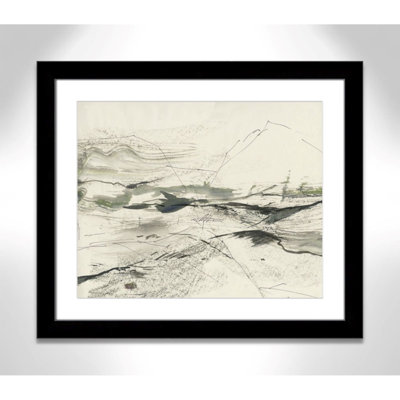 Green Sketches Print by PI Studio