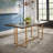 Pfarr Rectangular Solid Wood Top Dining Table