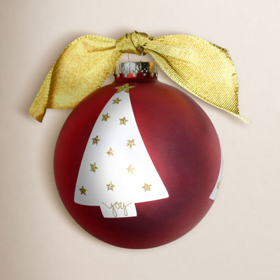 4" Glass Bauble