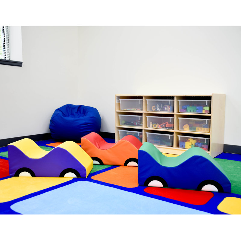 Wide Infant Toddler Soft Cars - 3 ct