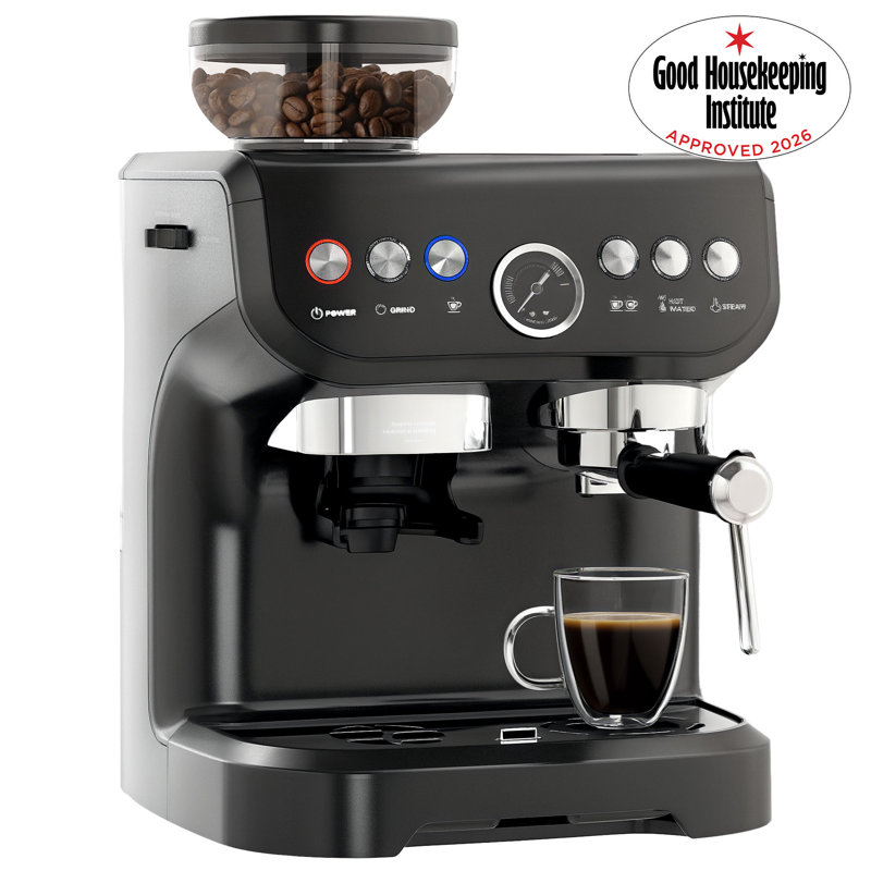  Espresso & Coffee Machine, Black
