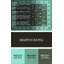 Tapis oriental en laine / polyester tissé à la machine en turquoise / noir-76834117