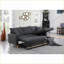 Canapé-lit modulaire 84,25 po Colton Gris foncé | Canapé-lit