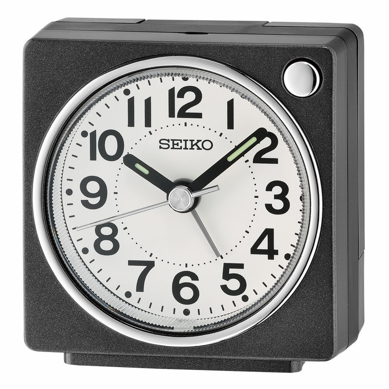 Réveil-matin QHE196KLH, noir, Noir