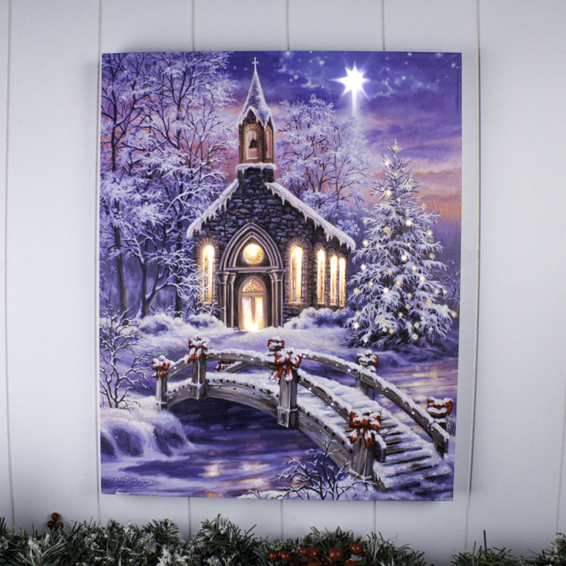 Toile à fibre optique O Commanuel 16 x 20
