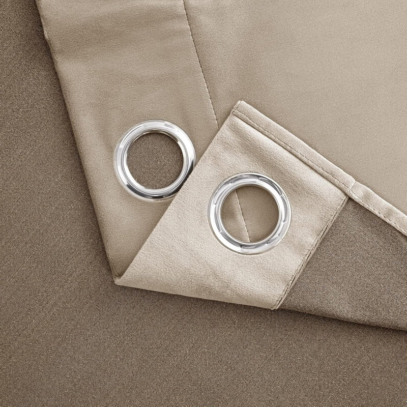 Velvet Room Darkening Curtain Panel Pair