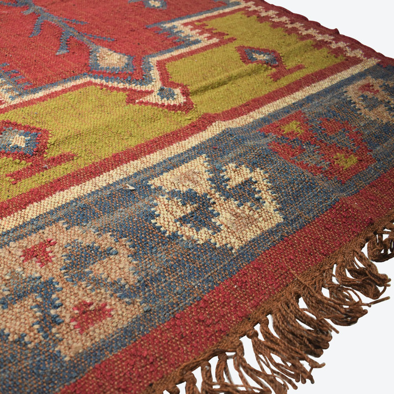 Aurore Southwestern Hand Woven 90cm X 150cm Indoor / Outdoor Area Rug