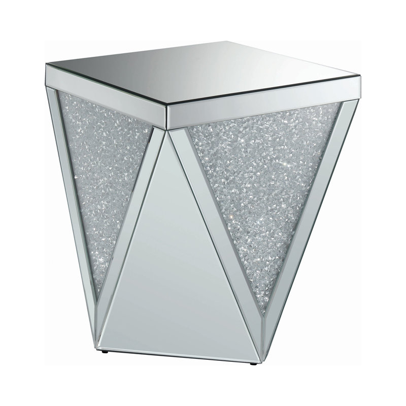 Glass End Table