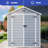 Outdoor Resin Storage Shed